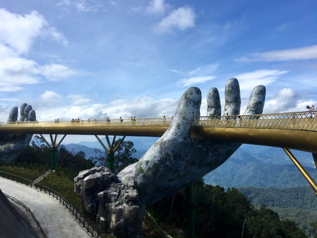 Golden Hands Bridge Vietnam See It With Your Own Eyes Golden Hands Bridge Vietnam See It With Your Own Eyes