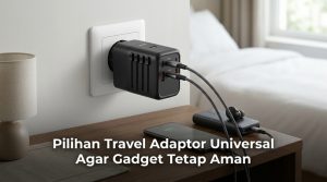 Pilihan Travel Adaptor Universal Agar Gadget Tetap Aman